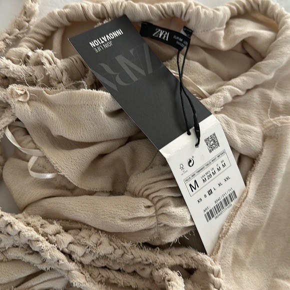 NWT Zara Cut-Out Maxi Dress Size M 8342/211 - Picture 13 of 15